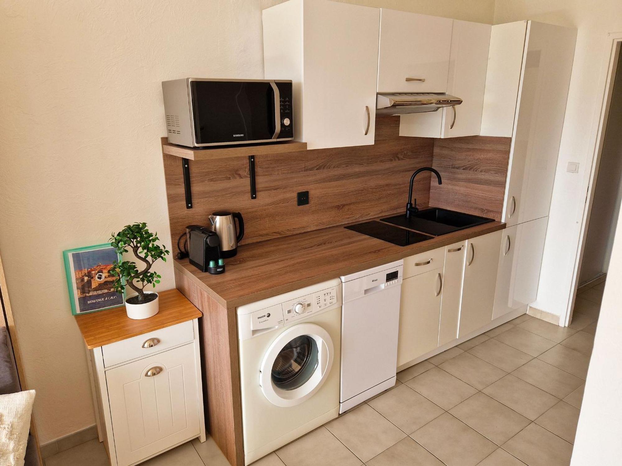 Residence Les Mimosas カルヴィ エクステリア 写真